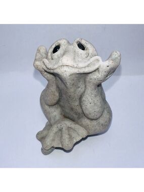 Vintage 2001 Quarry Critters Felicity Frog Figurine